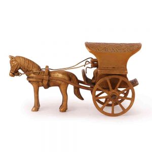 Home Decore Decorative Horse Cart