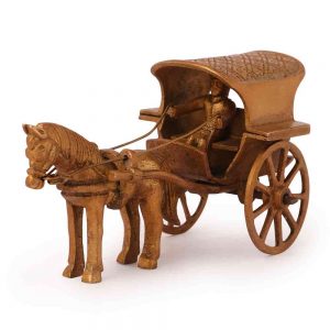 Home Decore Decorative Horse Cart