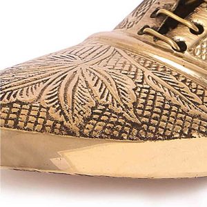 Shoe Shape Brass Ashtray