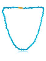 Natural Reiki Chakra Apatite Semi Precious Stone Necklace Hypertension