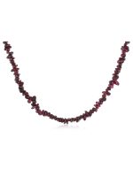 Genuine Healing Reiki Garnet Stone Semi Precious Energy Level Necklace - Image 2