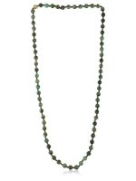 Genuine Healing Green African Turquoise Semi Precious Stone Necklace