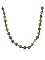 Genuine Healing Green African Turquoise Semi Precious Stone Necklace - Image 2