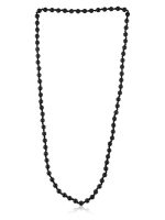 Genuine Healing Crystal Black Obsidian Semi Precious Stone Necklace