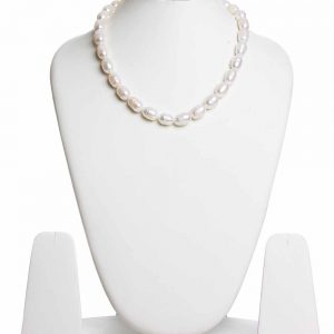 Genuine Suzni Fresh Water Pearl Reiki Crystal Chakra Gemstone Necklace