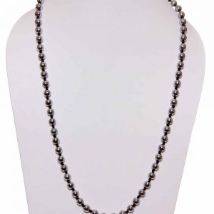 Certified Round Beads Crystal Chrysoprase Stone Semi Precious Necklace