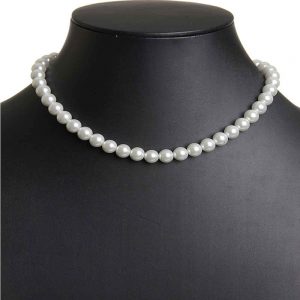 Original Healing Crystal See Shell Pearl Semi Precious Stone Necklace