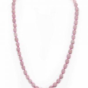 Beautiful Rose Quartz Powerful Energy Semi Precious Stone Necklace