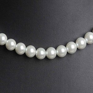 Original Healing Crystal See Shell Pearl Semi Precious Stone Necklace