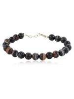 Genuine Sulemani Agate Reiki Crystal Semi Precious Stone Bracelet