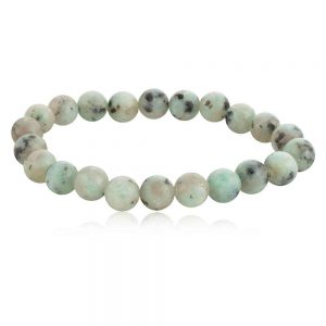 Natural Crystal Moonstone Semi Precious Stone Stretchable Bracelet