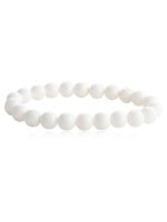 Original White Mother Of Pearl Crystal Semi Precious Stone Bracelet - Image 2