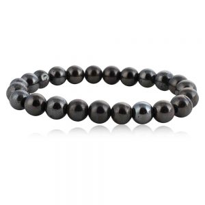 Genuine Healing Reiki Hematite Stone Semi Precious Bracelet For Mind