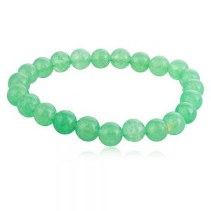 Natural Crystal Aventurine Semi Precious Stone Bracelet For Meditation
