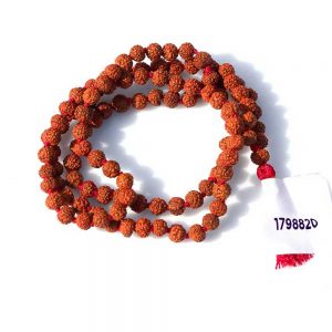 The New Rudraksha 5mm Mala For Fortune, Peace, Fame & Mind