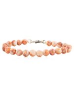 Natural Healing Crystal Brown Jasper Semi Precious Gemstone Bracelet - Image 2
