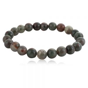 Genuine Healing Chakras Conglomerate Semi Precious Gemstone Bracelet