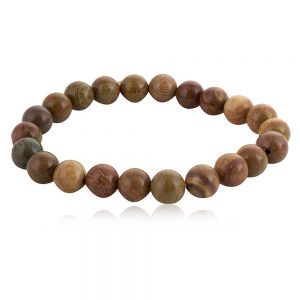 Genuine Reiki Crystal Cobble Semi Precious Stone Charming Bracelet