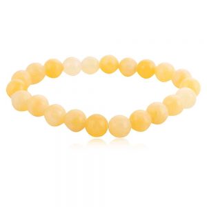 Natural Reiki Healing Calcite Semi Precious Stone Bracelet For Bones