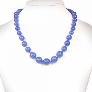 Genuine Reiki Chakra Healing Crystal Onyx Semi Precious Stone Necklace