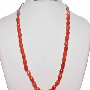 Handcrafted Jade Semi Precious Necklace Love & Great Healing Stone