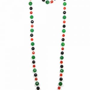 The Haat Onyx & Quartz Stone Necklace (Multicolor)