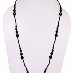 Handcrafted Onyx Crystal Joyful Semi Precious Gemstone Necklace