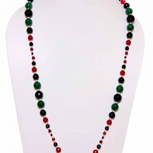 Beautiful & Genuine Crystal Onyx Necklace Protection & Inner Security