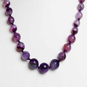 Onyx Reiki Crystal Chakra Healing Gemstone Necklace Power & Protection