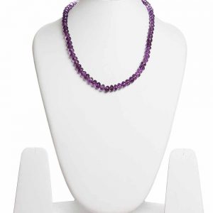 Natural Reiki Crystal Chakra Healing Amethyst Stone Necklace