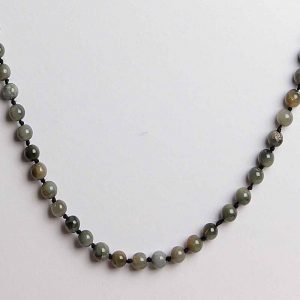 Semi Precious Cat Eye Reiki Crystal & Chakra Healing Gemstone Necklace