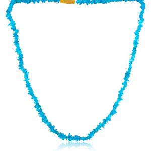 Natural Reiki Chakra Apatite Semi Precious Stone Necklace Hypertension