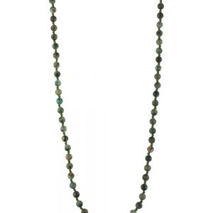 Genuine Healing Green African Turquoise Semi Precious Stone Necklace