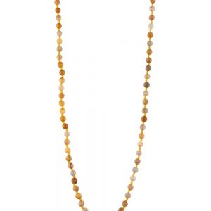 Crystal Campus Stone Unisex Strand Necklace