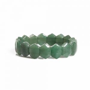 Genuine Green Aventurine Heart Chakra Semi Precious Gemstone Bracelet