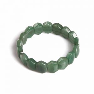 Genuine Green Aventurine Heart Chakra Semi Precious Gemstone Bracelet