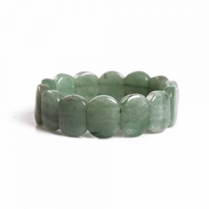 Genuine Green Aventurine Heart Chakra Semi Precious Stone Bracelet