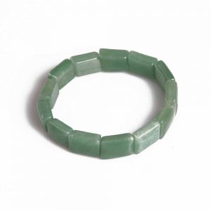 Genuine Heart Chakra Semi Precious Stone Bracelet Attracts Love