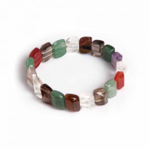 7 Chakra Genuine Multi Reiki Crystal Chakra Gemstone Energy Bracelet