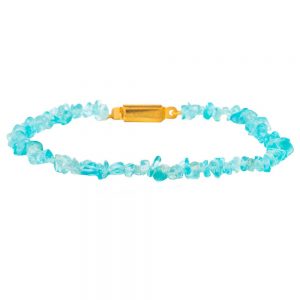 Reiki Healing Apatite Semi Precious Stone Bracelet Help In Heart Aches