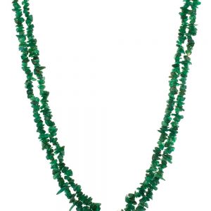 Natural Reiki Crystal Aventurine Semi Precious Necklace For Meditation