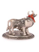 Decorative Metal Cow Calf - Image 2