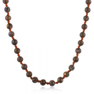 Natural Healing African Opal Semi Precious Gemstone Nurture Necklace