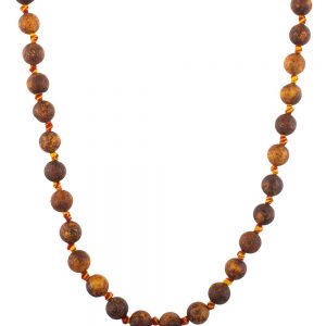 Natural Reiki Healing Bodhi Semi Precious Stone Necklace For Energy