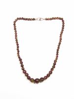 Genuine Red Crystal Semi Precious Stone Beautiful Necklace Look Pretty - Image 2