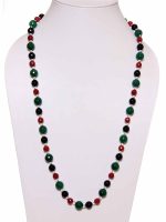 The Haat Onyx & Quartz Stone Necklace (Multicolor)