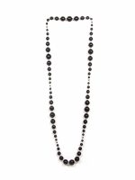 Genuine Reiki Chakra Healing Black Onyx Semi Precious Stone Necklace - Image 2