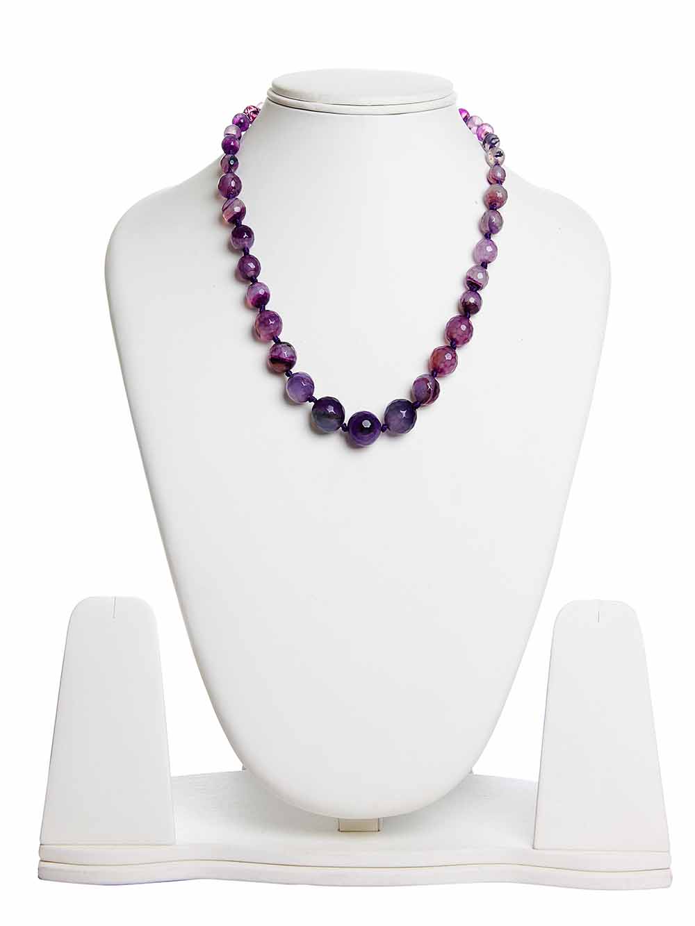 00308.jpg Onyx Reiki Crystal Chakra Healing Gemstone Necklace Power & Protection - Image 1