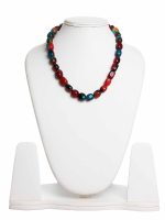 Reiki Crystal Chakra Healing Stone Semi Precious Onyx Tumble Necklace