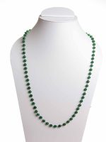 Green Onyx Reiki Crystal Chakra Healing Semi Precious Stone Necklace